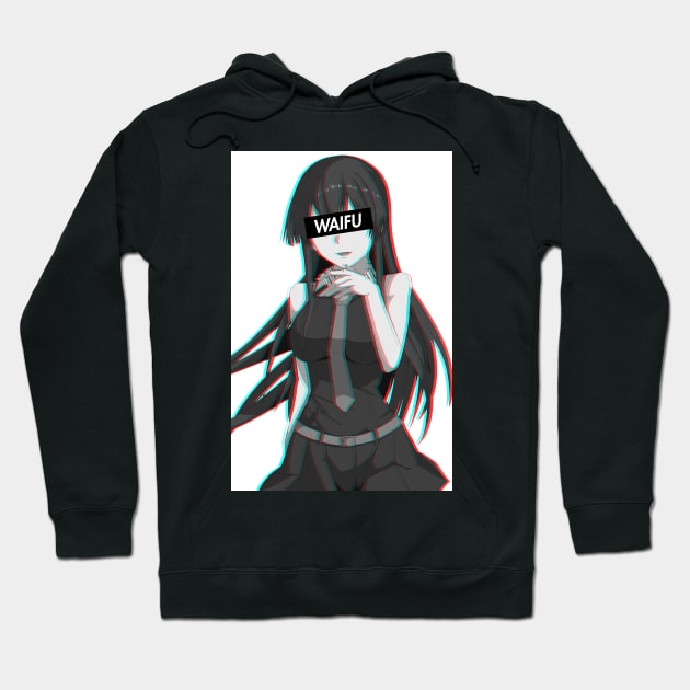 Akame ga Kill Akame Waifu Material Hoodie by HentaiK1ng